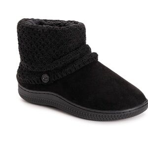Muk Luks Black Women's Slippers